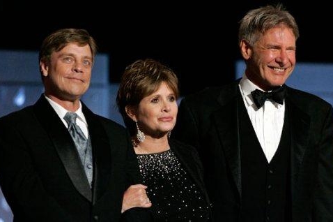Harrison Ford, Carrie Fisher y Mark Harnill confirmados para Star Wars