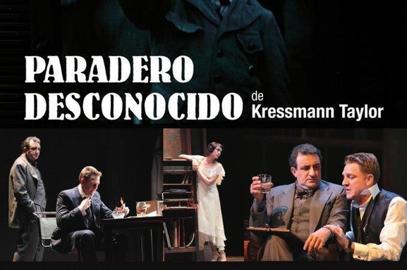 "Paradero Desconocido" llega al Teatro Zorrilla de Valladolid