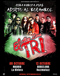 EL TRI celebra 58 años de historia en Madrid y Barcelona con su gira Adicto al Rocanrol