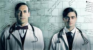 Radcliffe (Harry Potter) y  Hamm (Mad Men) juntos en la serie " A Young Doctor's Notebook"