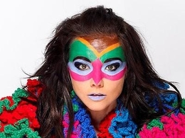 Björk, en el MoMa de Nueva York