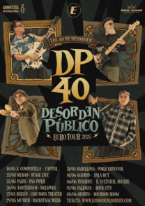 Horacio Blanco nos cuenta todo sobre el Euro Tour de Desorden Público 2025 “Los 40 de Desorden” 