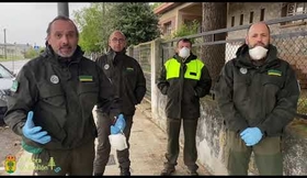 A caravana contra o coronavirus en Guimaralia Te Ve