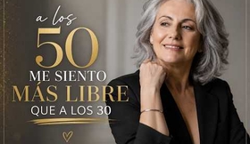 A los 50 me siento más LIBRE que a los 30✨