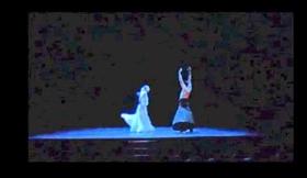 Adán Aguilar y Nuria Serra; Con_TRastes "Danza Gallega".