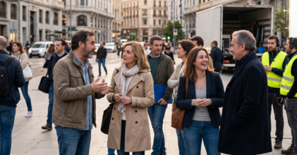 Casting figurantes hombres y mujeres de 30 a 65 años para rodaje en Madrid