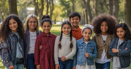 Casting niños y niñas entre 9 y 10 años para campaña de moda en Barcelona