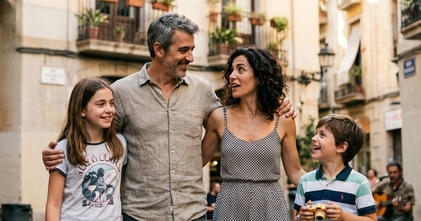 Casting familia de padre madre e hijos para publicidad online