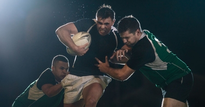 Castinjugadores de rugby para spot publicitario en Galicia