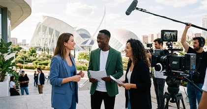 Casting actores y actrices de 25 a 40 años con nivel de inglés alto para vídeos promocionales en Valencia