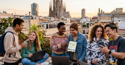 Casting jóvenes de 18 a 26 años multiétnicos para campaña de marca tecnológica en Madrid