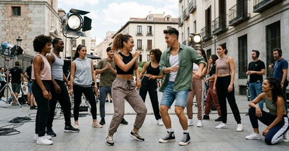 Casting hombres y mujeres bailarines y perfiles principales entre 20 y 40 años para rodaje en Madrid