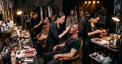 Casting maquilladores de terror para Pasaje del Terror en Alcalá de Henares en Madrid