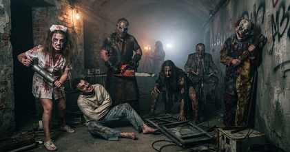 Casting actores, actrices y asustadores para pasaje de terror Zona Halloween para ADULTOS 2026 en Sevilla