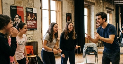 Casting de actor o monitor nativo o bilingüe en inglés para actividades teatrales educativas en Madrid
