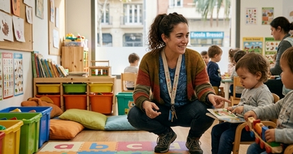 Casting chica de 22 a 30 años para vídeos de nursery en inglés en Barcelona