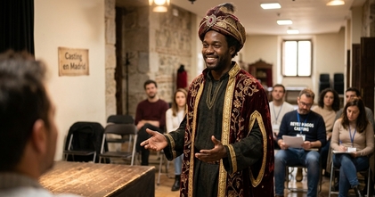 Casting actor negro para interpretar al Rey Baltasar en Madrid