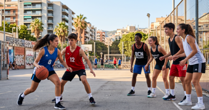 Casting chicos y chicas de 16 años que sepan jugar a basket para proyecto publicitario remunerado en Barcelona