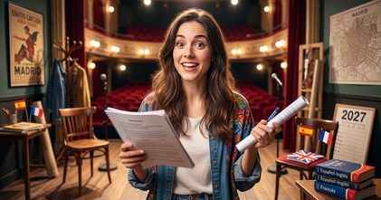 Casting actriz de 25 a 35 años con inglés avanzado para proyecto teatral en Madrid