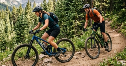 Casting mujeres y hombres de 25 a 40 años que sepan ir en bicicleta de montaña para publicidad internacional en Barcelona