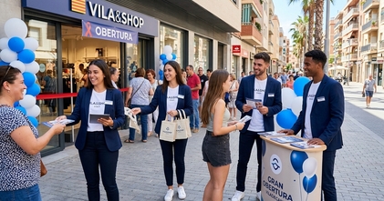Casting azafatos y azafatas para campaña promocional en Viladecans