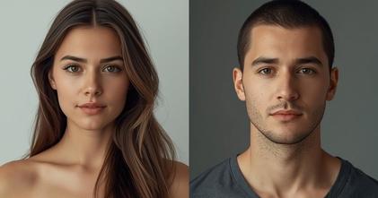 Casting hombres y mujeres entre 18 y 21 años para sesiones de práctica de fotografía de moda