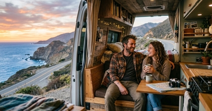 Casting hombres y mujeres con coche tipo camper para spot publicitario en Madrid