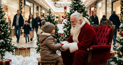 Casting Papá Noel para campaña navideña en Majadahonda