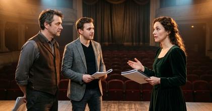 Casting actriz y actores de 28 a 45 años para teatro verso Memoriarte