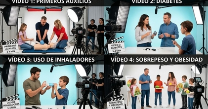 Casting hombre mujer y niños de 11 a 40 años para grabación de vídeos formativos