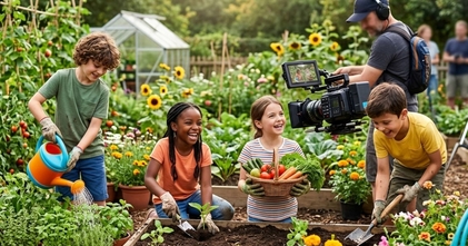 Casting Infantil niño y niña de 8 a 11 años para un Spot publicitario de Jardinería
