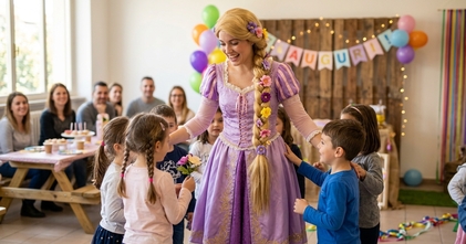 URGENTE : Casting chica para animación infantil como Rapunzel en Barcelona