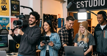 Se buscan creadores y creadoras audiovisuales de 18 a 30 años para eventos en España