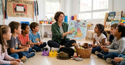 Se busca profesor o profesora de teatro en inglés para niños y niñas en Madrid
