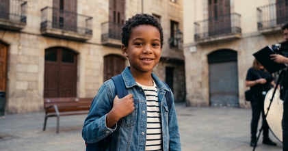 Casting niño de 5 a 9 años afroamericano o asiático en Catalunya