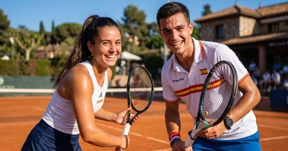 Casting hombres y mujeres entre 5 y 80 años que jueguen al tenis