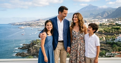 Casting familia real para campaña digital de hotel en Tenerife