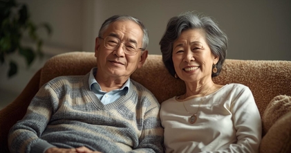 Casting pareja asiática más de 65 años para proyecto con agencia de representación