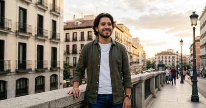 Casting actor mexicano de 25 a 35 años con pelo ondulado para spot de TV en Madrid
