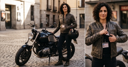 Casting actrices españolas de 30 a 45 años con carnet A de moto para rodaje publicitario