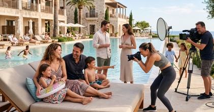 Casting modelos familias adultos y niños para sesión de fotos y vídeo