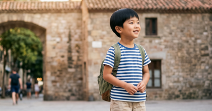 Niño japonés o asiático de 5 a 8 años para proyecto publicitario remunerado