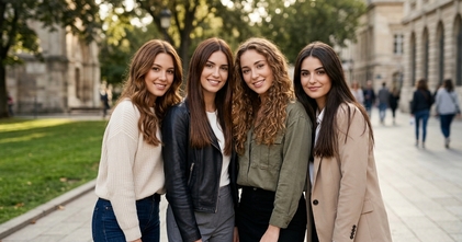 Casting modelos chicas profesionales para styling de peluquería en Valencia