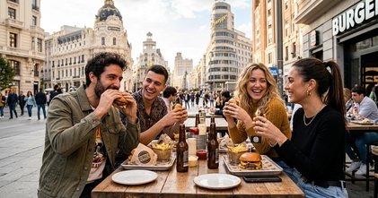 URGENTE Casting chico y chica entre 20 y 34 años para sesión de contenido de marca de hamburguesas en Madrid