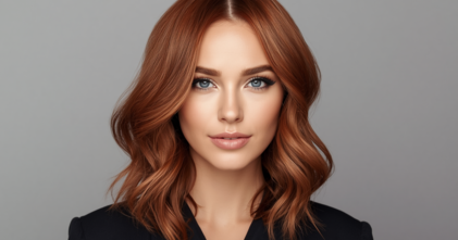 Casting modelo con cabello cobrizo, rubio cobrizo o castaño cobrizo para evento de peluquería en Barcelona