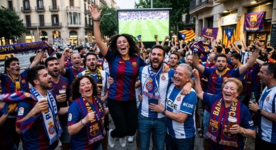 Casting auténticos fans del fútbol para street casting en Barcelona