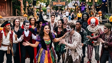 Casting animadores y animadoras entre 18 y 65 años para temporada de Halloween 2026