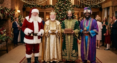 Casting actores para Papá Noel y Reyes Magos en Madrid