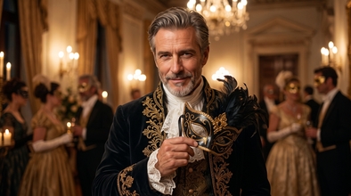 Casting actor de 40 a 60 años para evento privado temático de máscaras venecianas en Teià