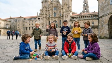 Casting niños o niñas de 3 a 4 años para publicidad en Santiago de Compostela (Galicia)